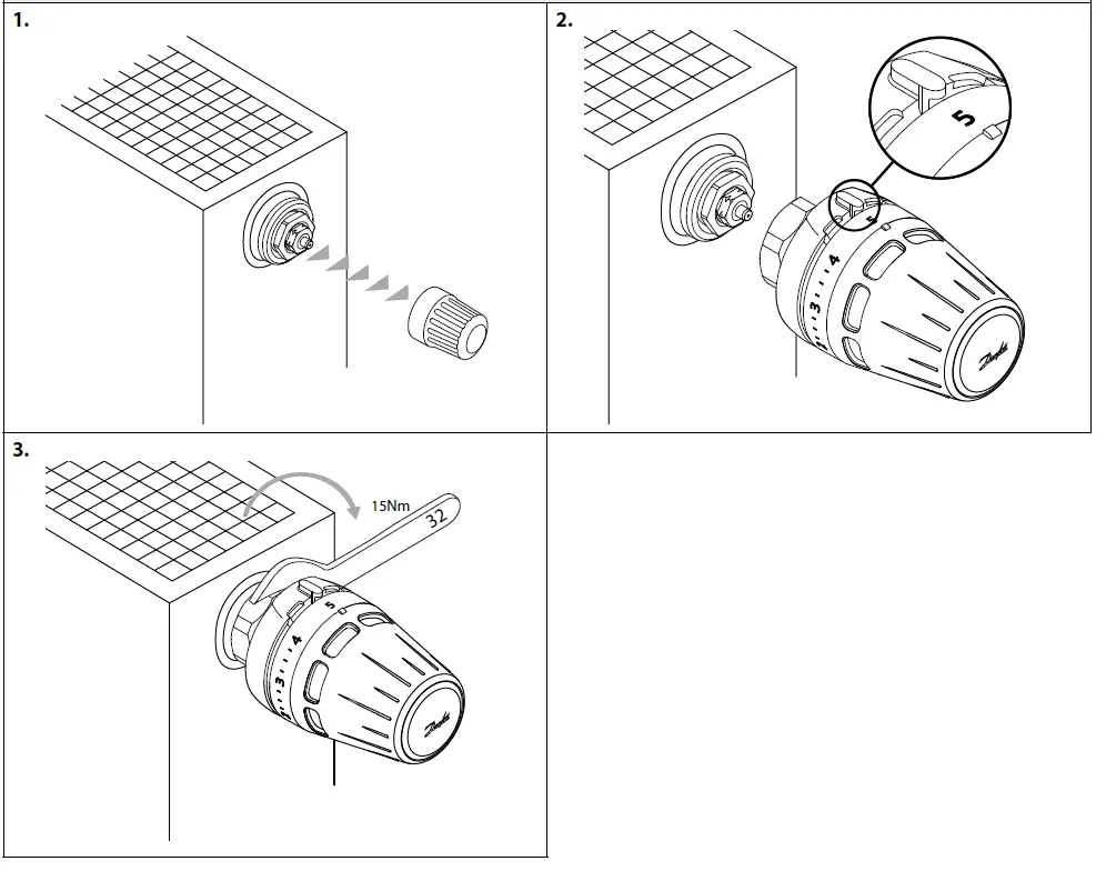 Danfoss 015G3636 Regus M30 x 1.5 Thermostatic Sensors-fig-2