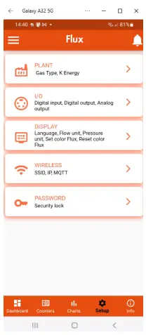 METAL WORK Flux 1 FluxUp Flowmeter A11