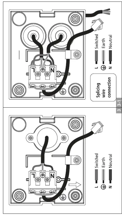 Ledpro-101510-2-Plaza-Up-and-Down-Outdoor-Wall-Lamp-FIG-1