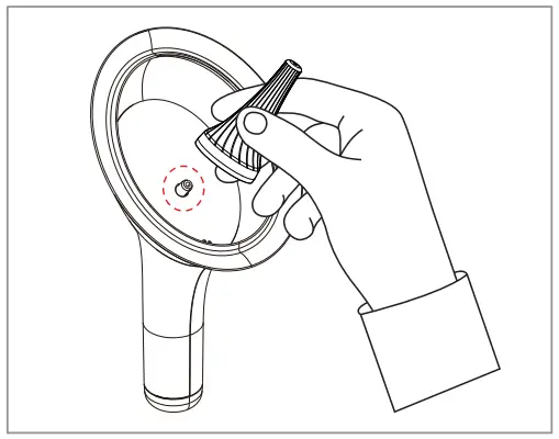 Temodu B0C1YJ81J6 Water Powered Ear Wax Removal Kit - Handle