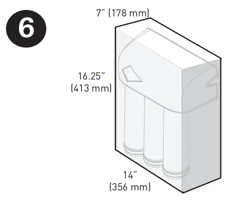 PENTAIR Gro 350b Reverse Osmosis Water Filtration System - Faucet1