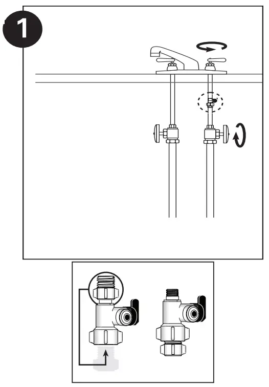 PENTAIR Gro 350b Reverse Osmosis Water Filtration System - correspond