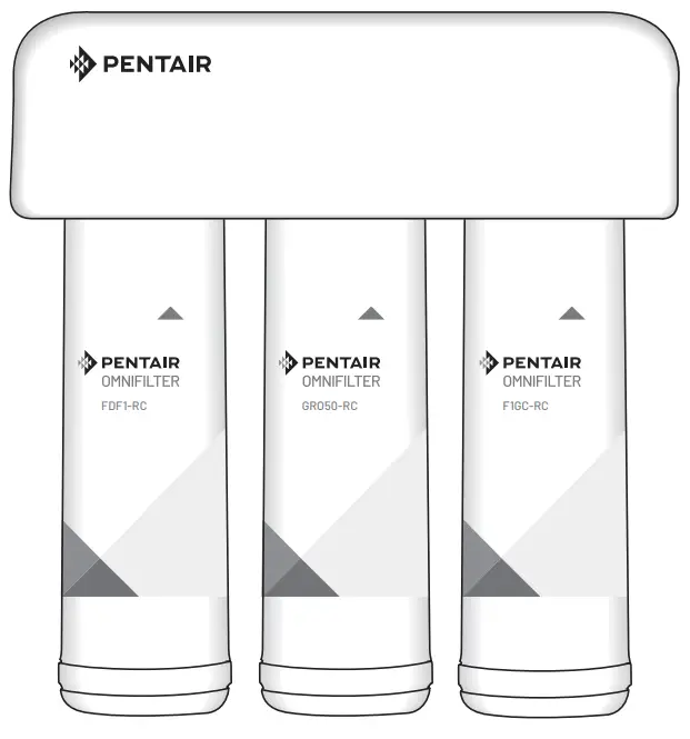 PENTAIR Gro 350b Reverse Osmosis Water Filtration System