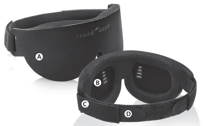 Sound Oasis GTS-1000 GlotoSleep Sleep Therapy Mask