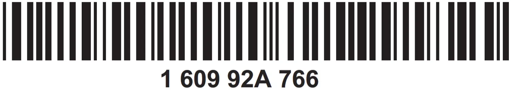 BOSCH GWX 18V 10 Angle Grinder - BAR Code