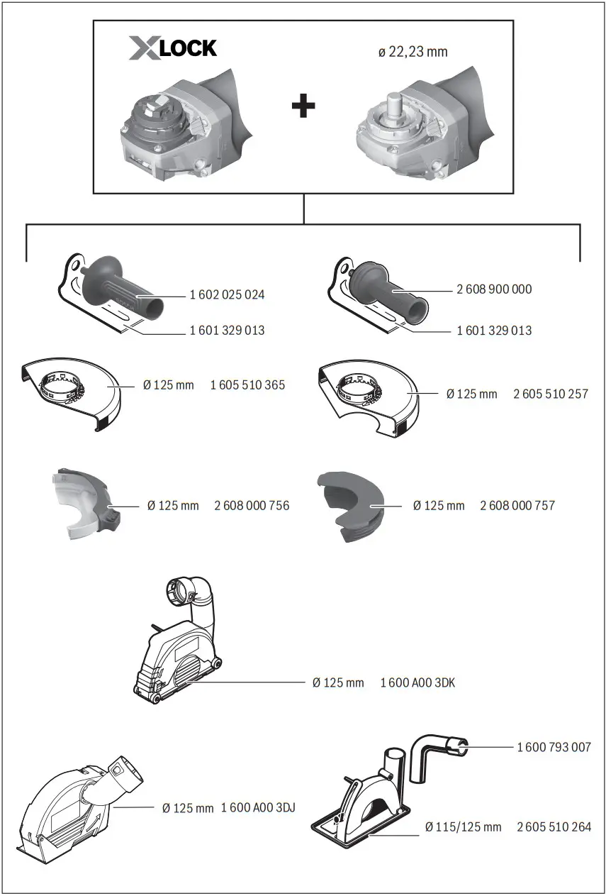 BOSCH GWX 18V 10 Angle Grinder - FIGURE 7