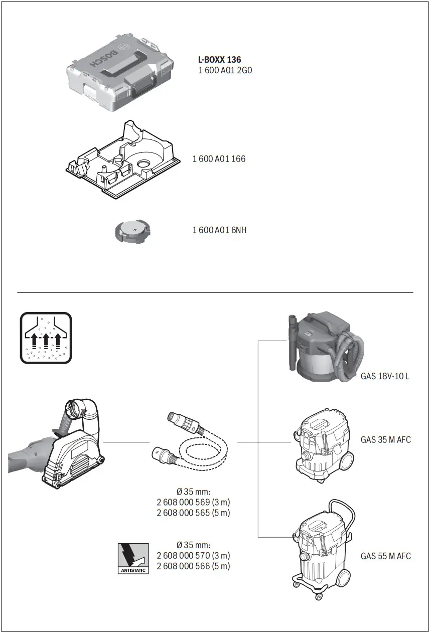 BOSCH GWX 18V 10 Angle Grinder - FIGURE 8