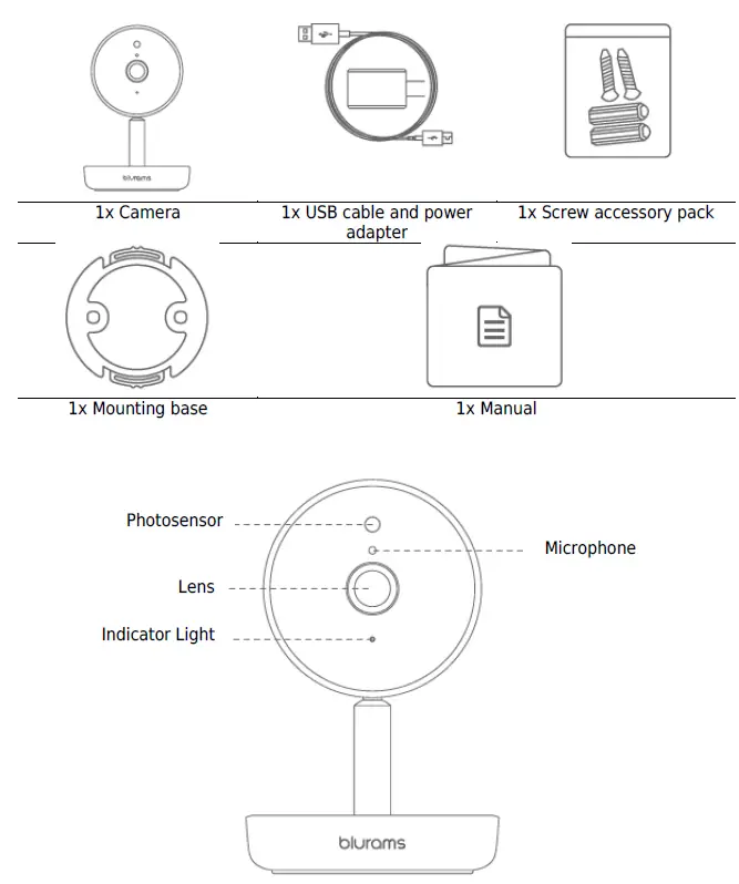 blurams Home Pro A10C Home Pro Security Camera 1