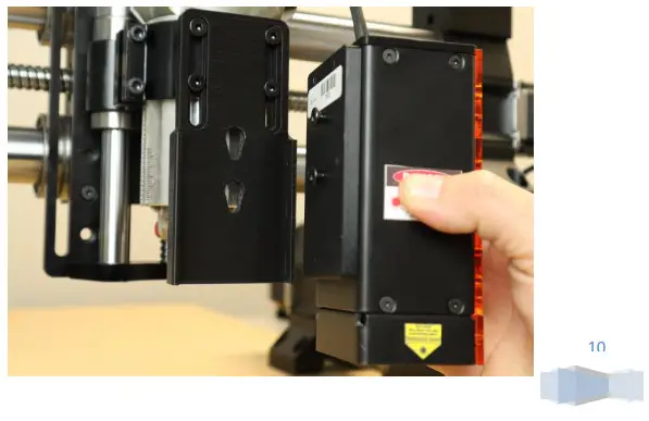 J TECH Quad Pro 24W Laser Head - connections