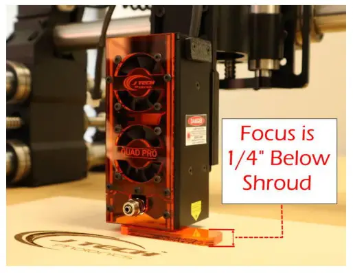 J TECH Quad Pro 24W Laser Head - depending