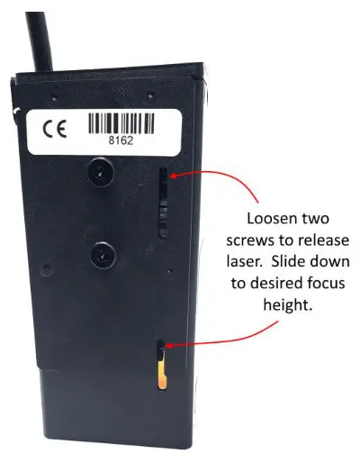 J TECH Quad Pro 24W Laser Head - screws