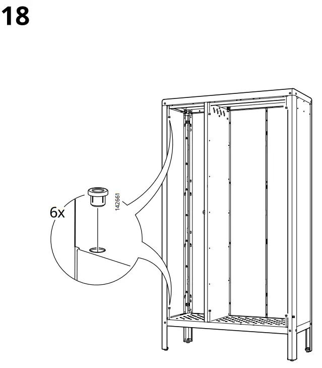 IKEA 203 456 33 KOLBJÖRN Cabinet in Outdoor - figer5