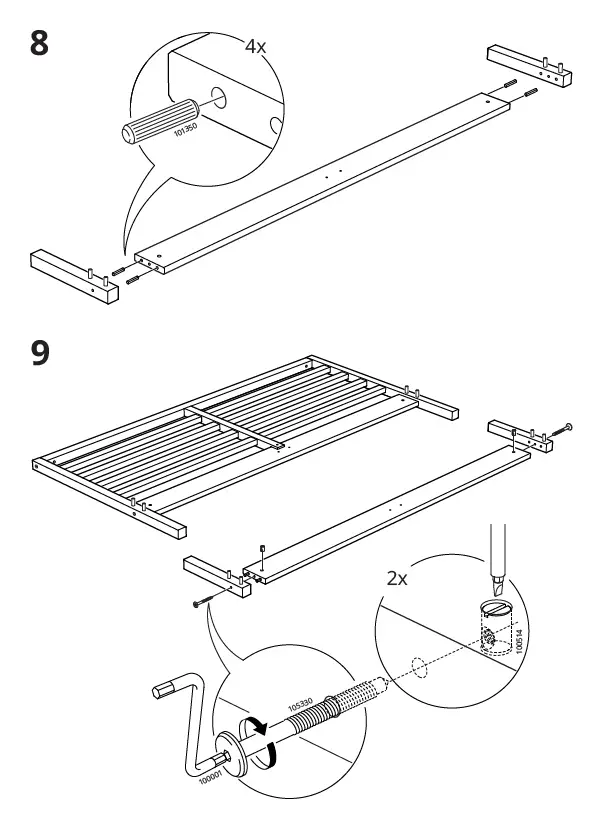 IKEA TARVA 6 Drawer Chest Pine-fig-11