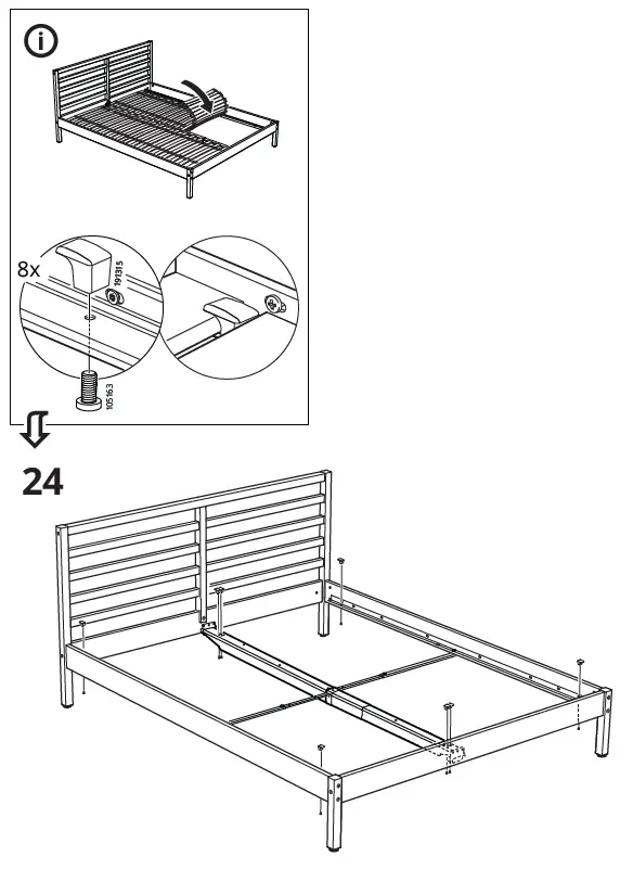 IKEA TARVA 6 Drawer Chest Pine-fig-24