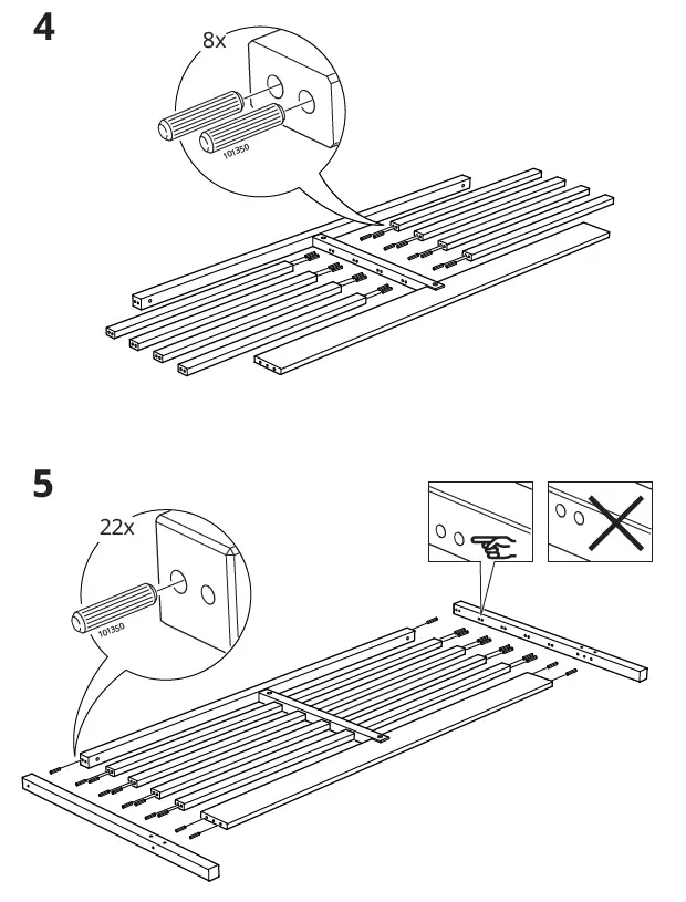 IKEA TARVA 6 Drawer Chest Pine-fig-7