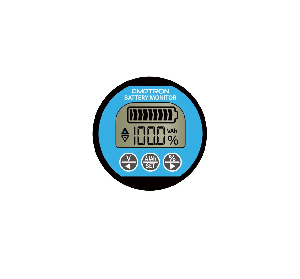Amptron At-coulmon-bt-500a-8-80av01 500a Bluetooth Coulometer Battery Monitor With Shunt User Manual