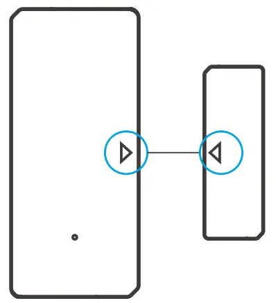 SONOFF TECHNOLOGIES DW2-RF 433MHZ Wireless Door and Window Sensor - transmitter