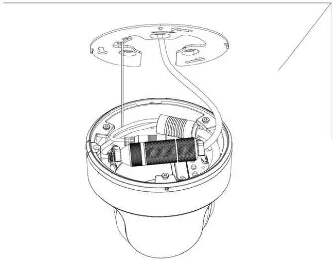 GeoVision GV PBL8800 GV IP Panoramic Cameras - camera body tightly