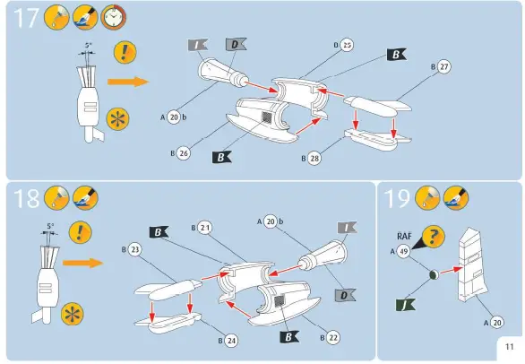 Revell -RV03876-MH-47-Chinook-Plastic-Model-Kit-11