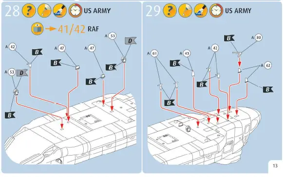 Revell -RV03876-MH-47-Chinook-Plastic-Model-Kit-15