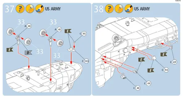 Revell -RV03876-MH-47-Chinook-Plastic-Model-Kit-18