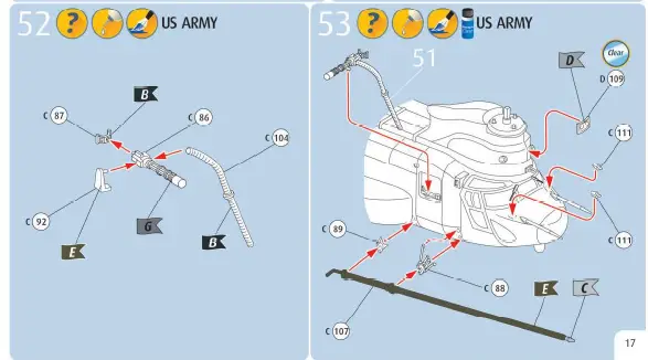 Revell -RV03876-MH-47-Chinook-Plastic-Model-Kit-23