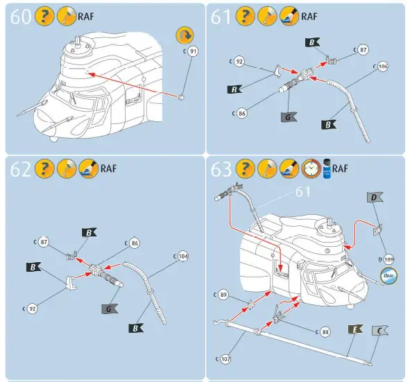 Revell -RV03876-MH-47-Chinook-Plastic-Model-Kit-26