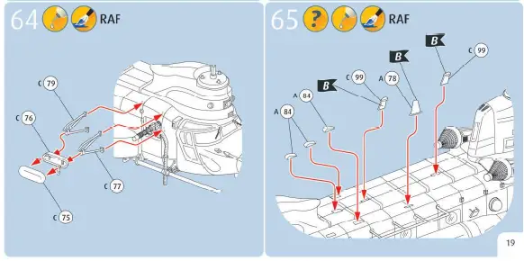 Revell -RV03876-MH-47-Chinook-Plastic-Model-Kit-27