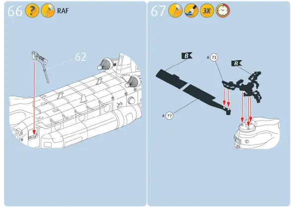 Revell -RV03876-MH-47-Chinook-Plastic-Model-Kit-28