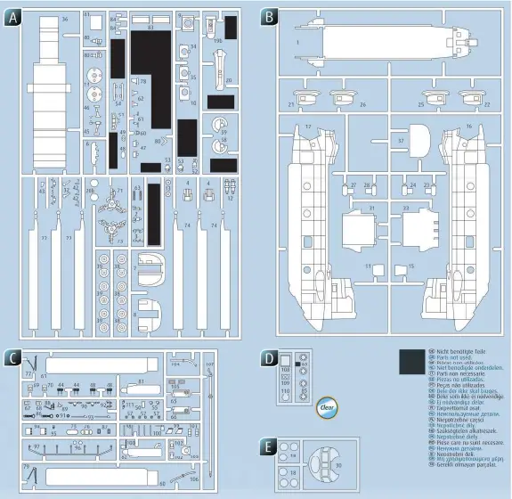 Revell -RV03876-MH-47-Chinook-Plastic-Model-Kit-3