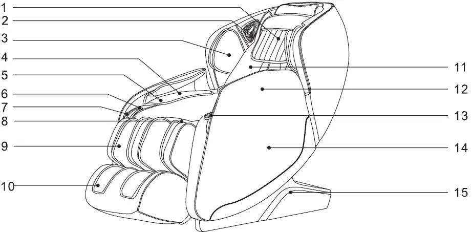 RELAXONCHAIR MK-III Full Body Massage Chair 02
