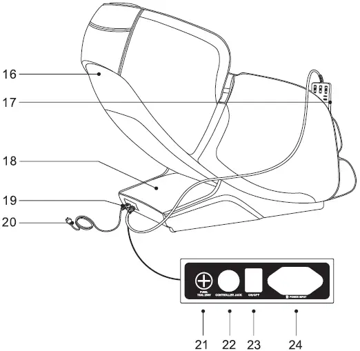 RELAXONCHAIR MK-III Full Body Massage Chair 03