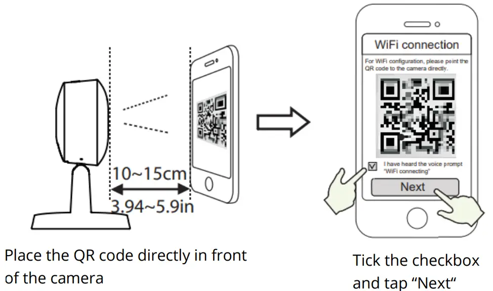 FOSCAM Indoor QHD IP Security Camera - WiFi connection 4