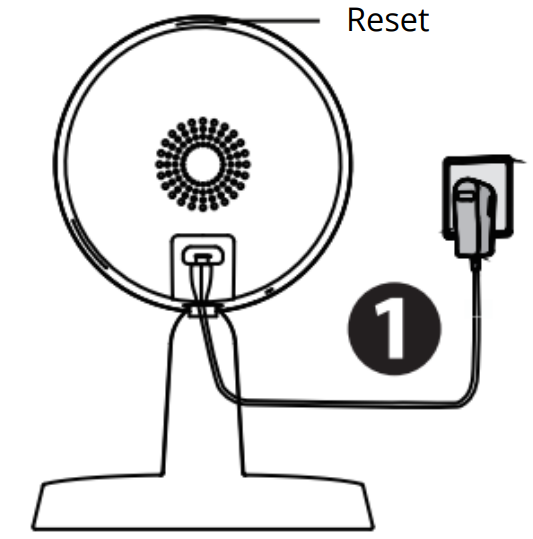 FOSCAM Indoor QHD IP Security Camera - WiFi connection