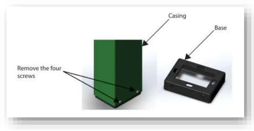 ZKTeco LB330 Parking Barrier - Base and the Casing