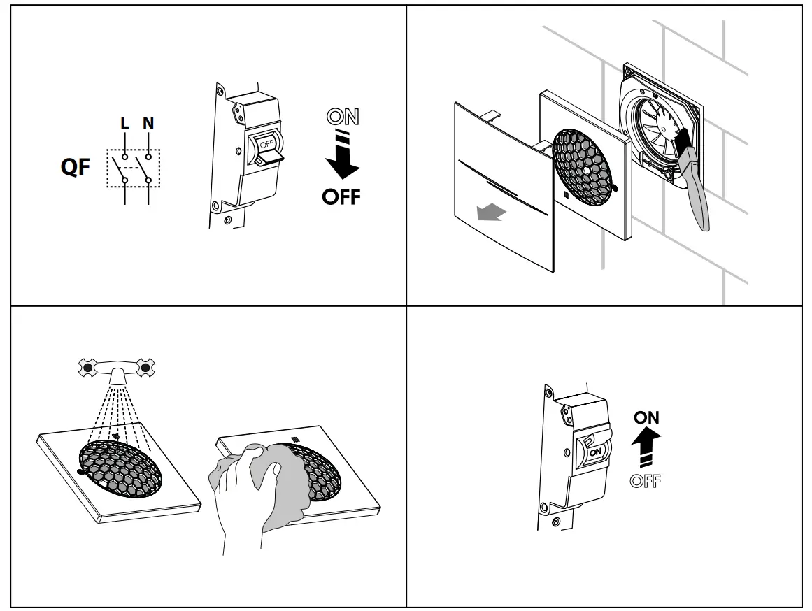 Quiet-Style 100 DC technical maintenance
