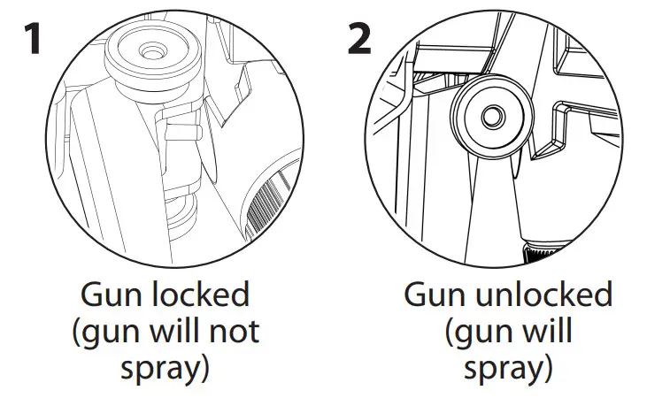 SPRAYIT SP2022 Airless Spray Gun - Lock