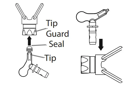 SPRAYIT SP2022 Airless Spray Gun - Remove