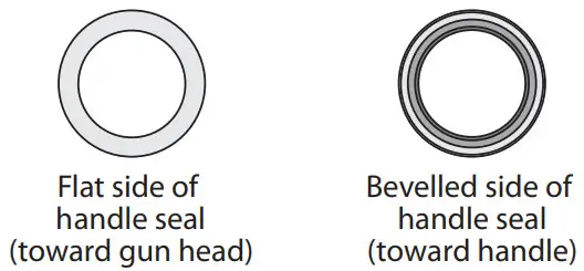 SPRAYIT SP2022 Airless Spray Gun - handle