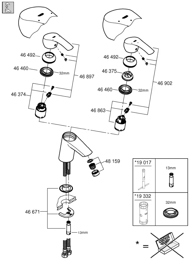 GROHE-32467002-Eurosmart-Half-Inch-Chrome-Basin-Mixer-Tap-3