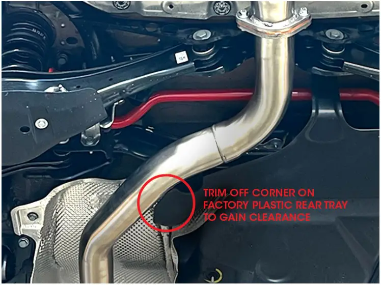 NEUSPEED MK8 GTI Stainless Steel Cat Back Exhaust