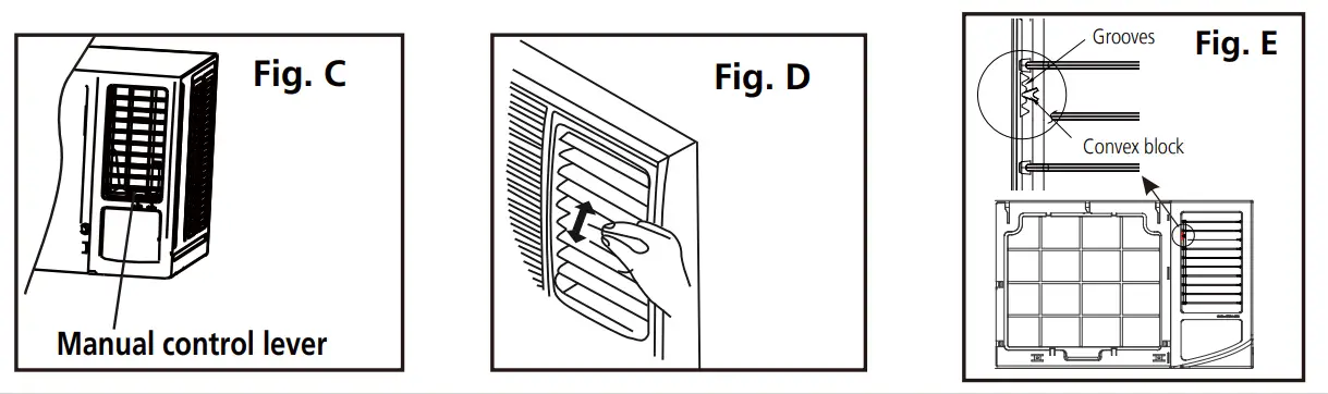 Air direction control