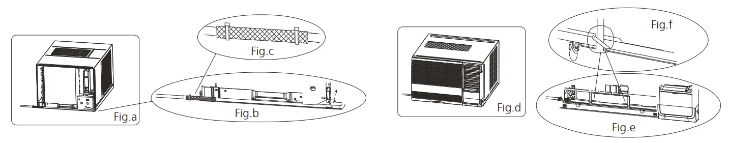 Install the air filter and front panel