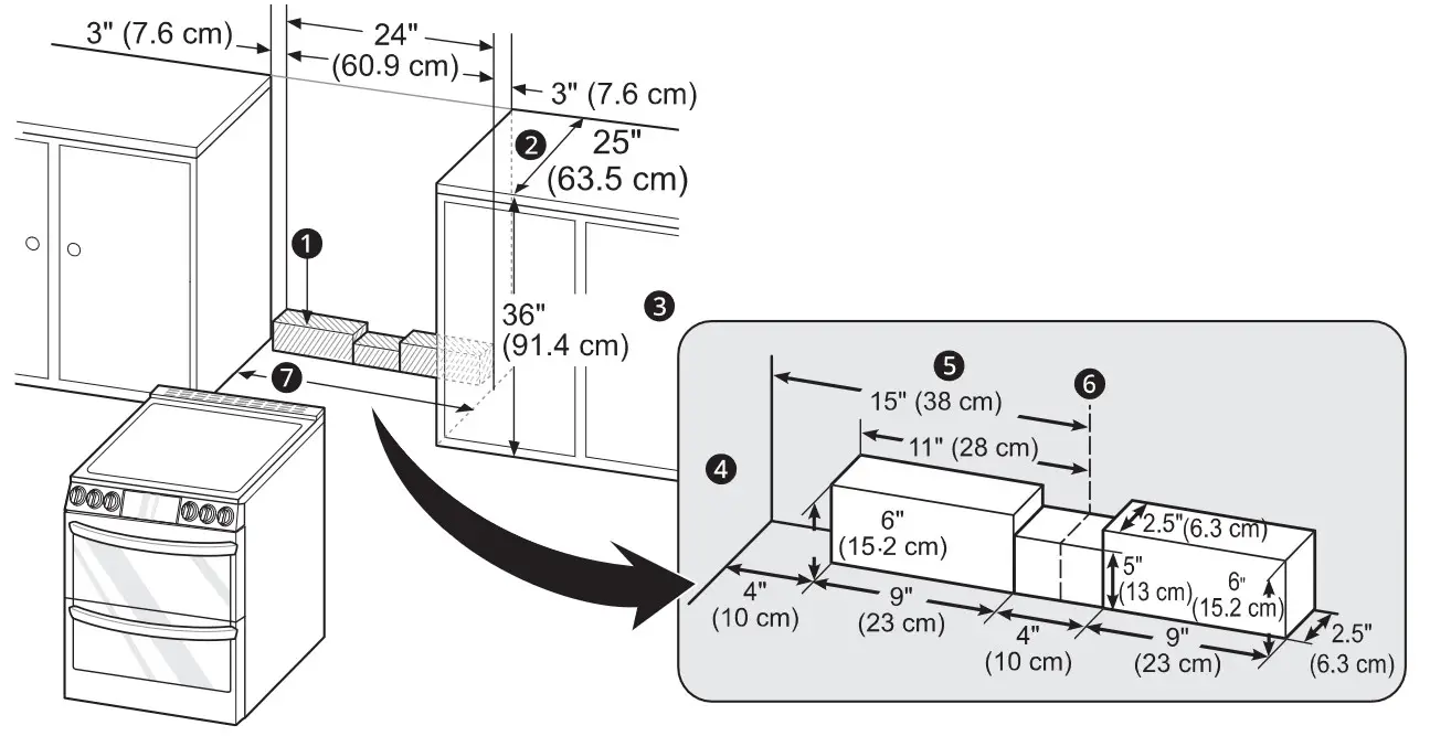 LG LTEL7337F Smart Double Oven Slide In Electric Range - fig 6