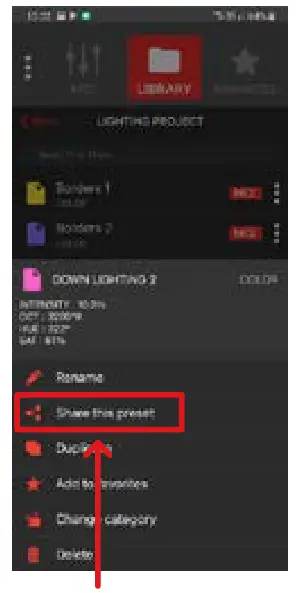 ROSCO myMIX Connect Dongle - setting 12