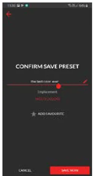 ROSCO myMIX Connect Dongle - setting 9