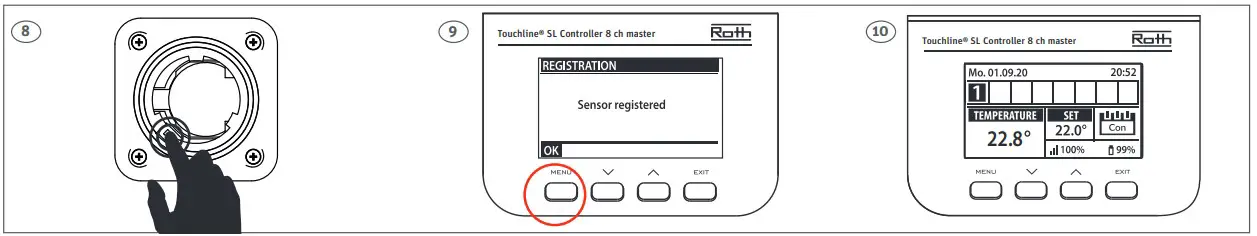 Pairing button Instruction