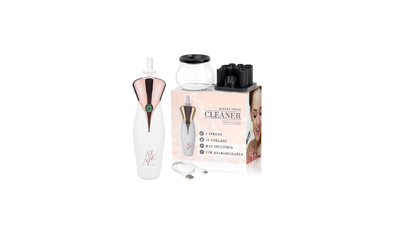 Selene Hb-826 Rechargeable Makeup Brush Cleaner User Manual Selene Hb-826 Rechargeable Makeup Brush Cleaner User Manual