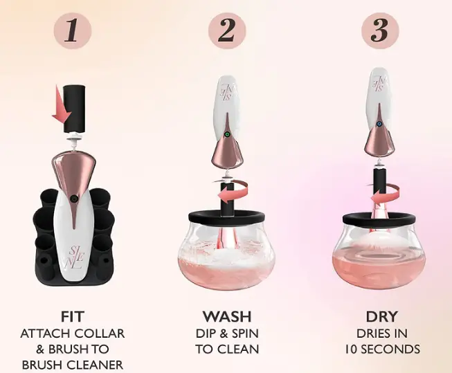 Selene-HB-826-Rechargeable-makeup-brush-cleaner-fig-2
