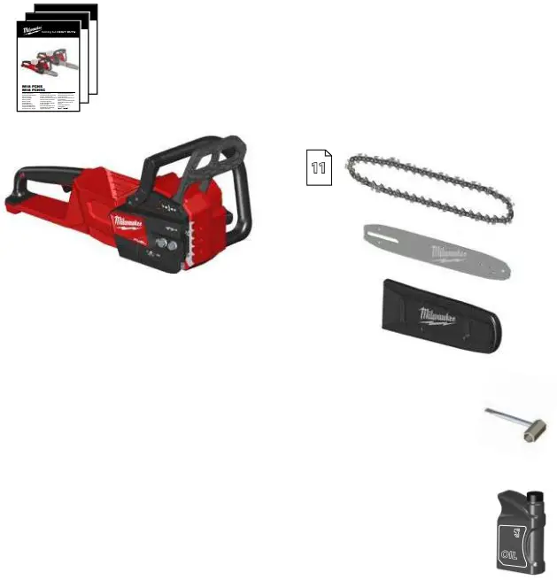 milwaukee M18 FCHS Cordless Chainsaw - fig 1